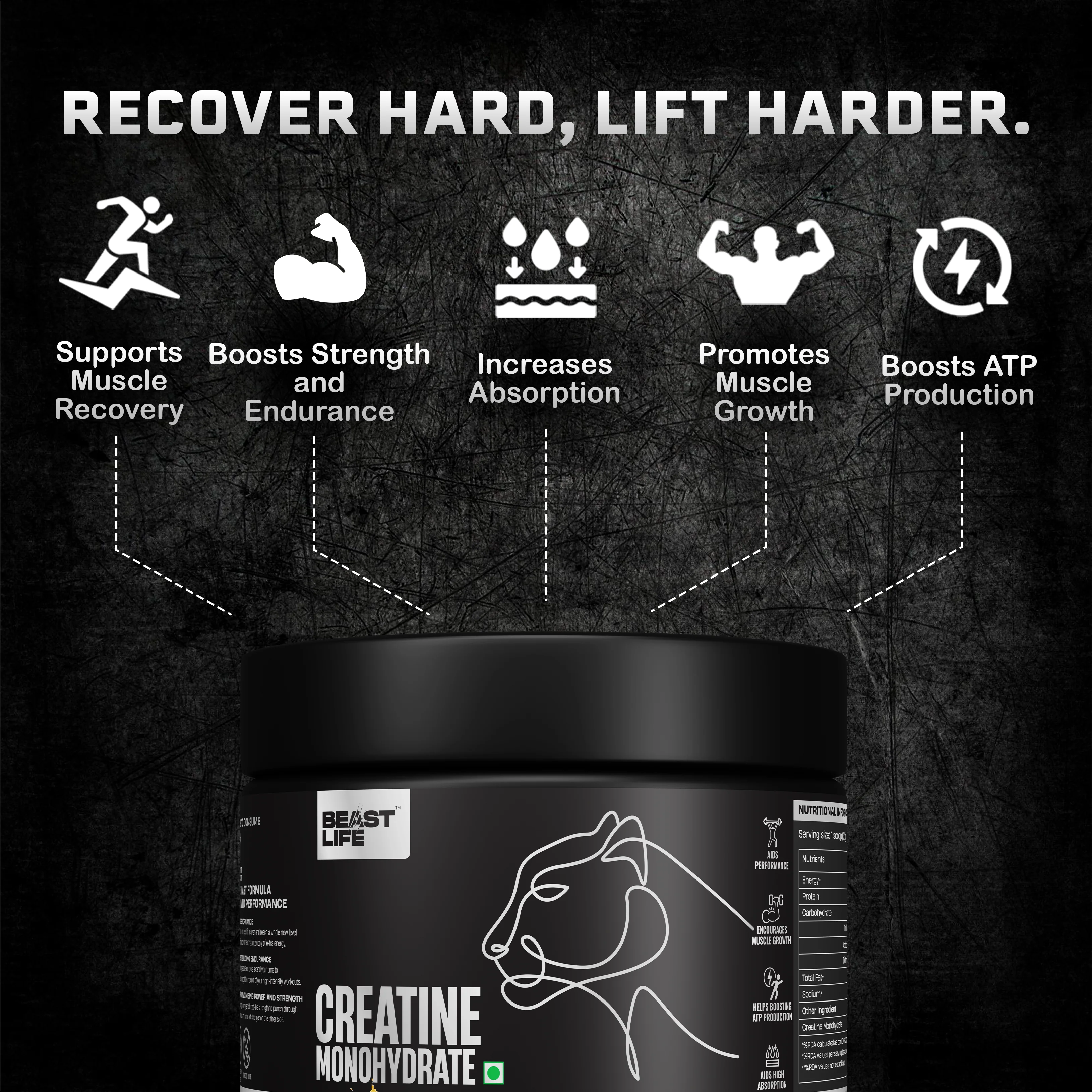 3X Power Blend | Triple Creatine Monohydrate Flavour Pack | Shikanji, Tropical Tango & Watermelon | 125 g Each - Image 6