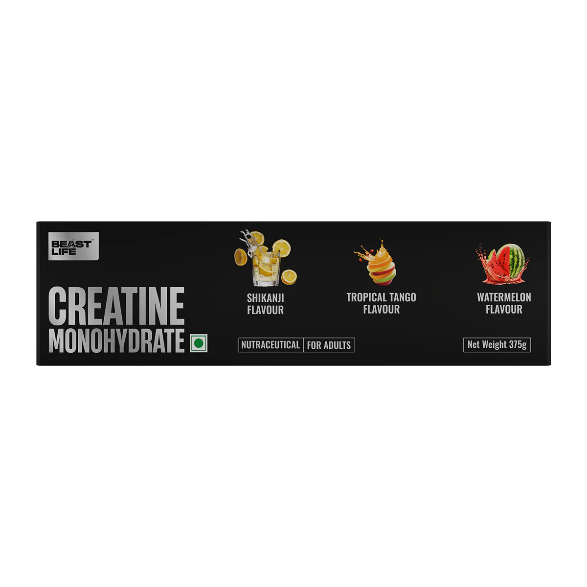 3X Power Blend | Triple Creatine Monohydrate Flavour Pack | Shikanji, Tropical Tango & Watermelon | 125 g Each - Image 8