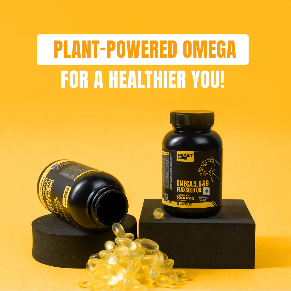 3X Strength Veg omega 3 6 9 | 30N - Image 5