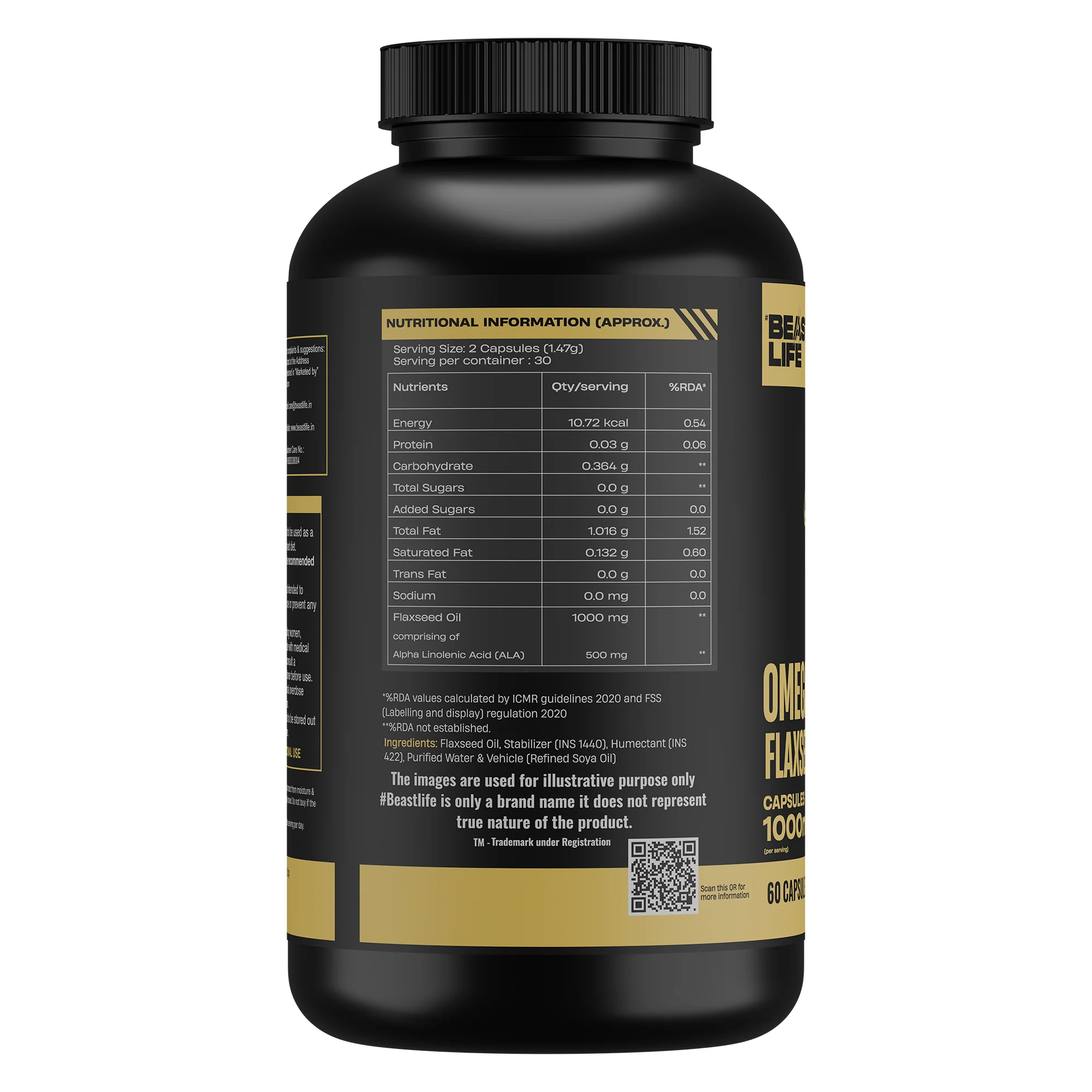 3X Strength Veg omega 3 6 9 | 60 N - Image 10