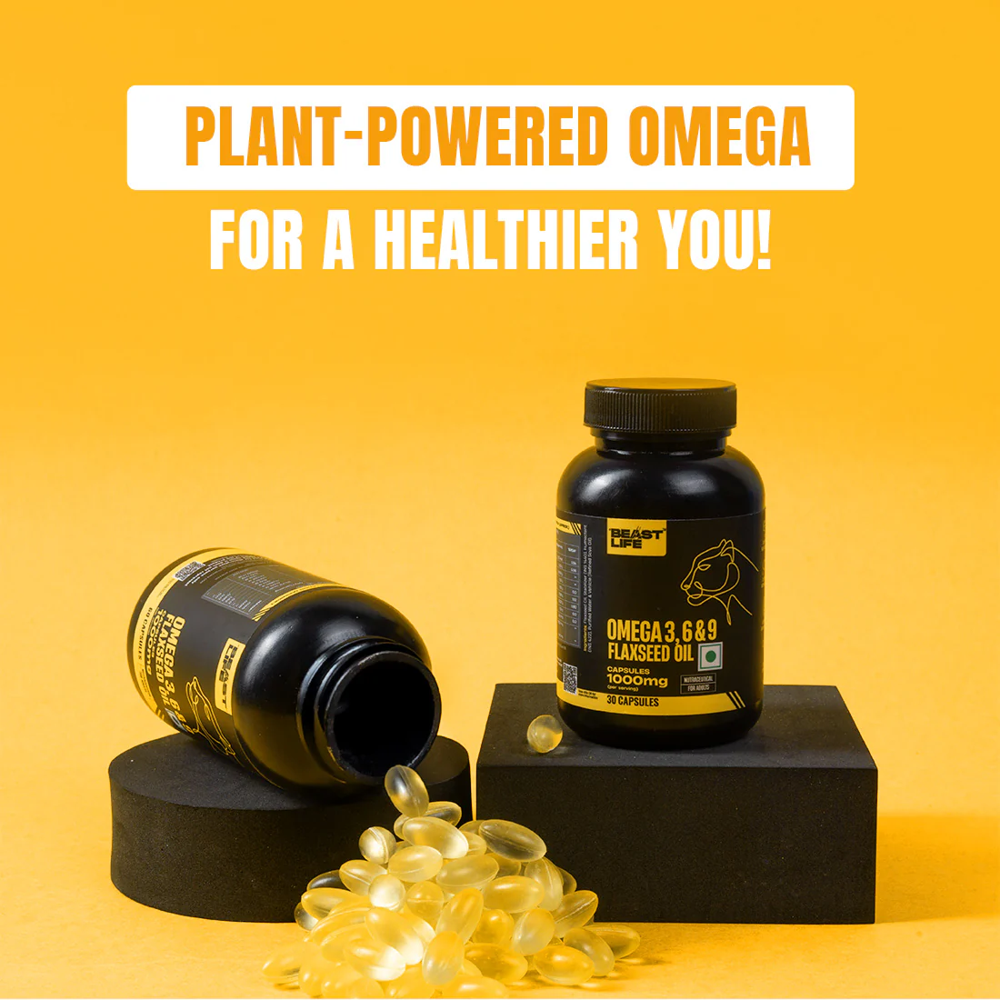 3X Strength Veg omega 3 6 9 | 60 N - Image 6