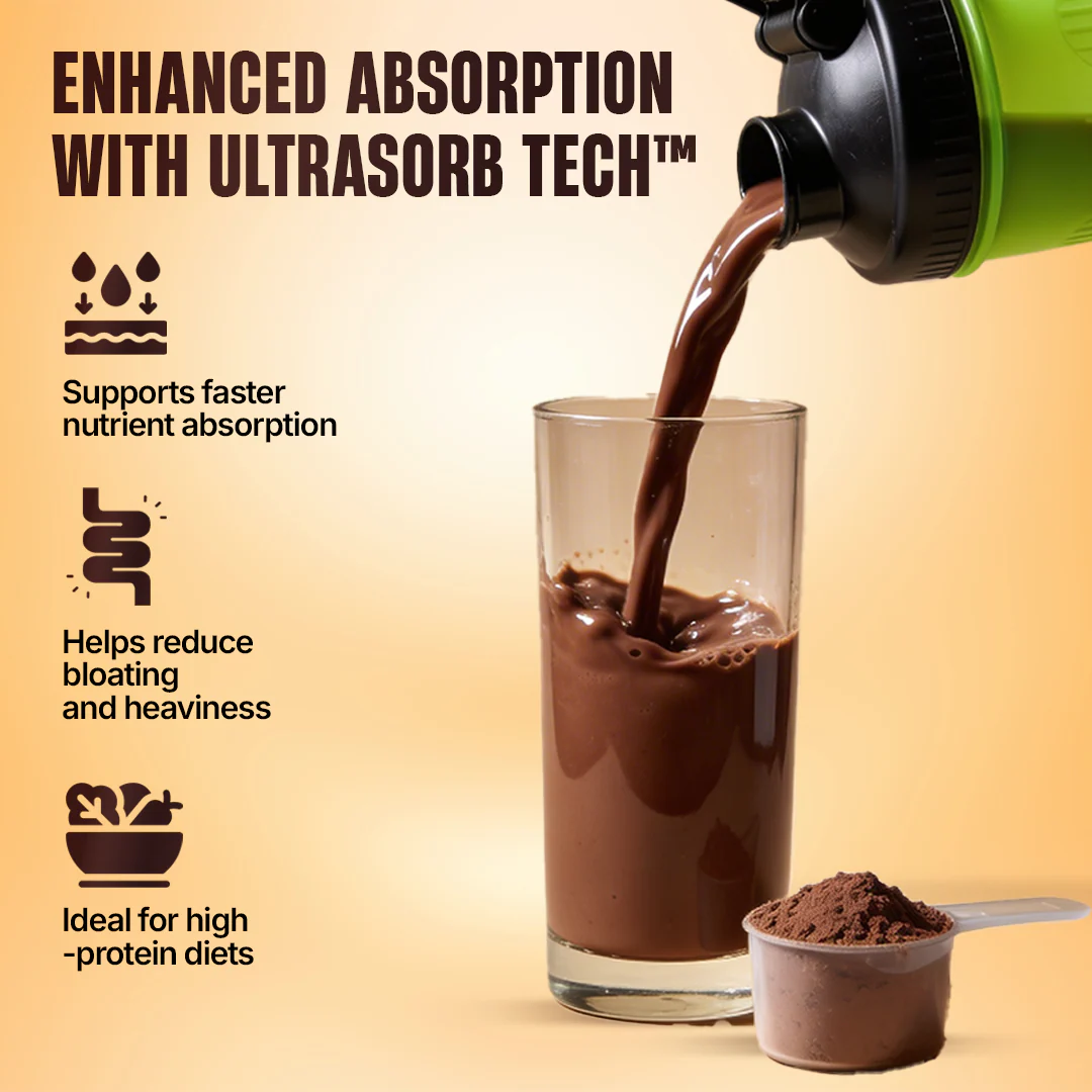 Anabolic Mass Gainer with Ultrasorb Tech | No Maltodextrin | Belgian Chocolate | 2.5 kg - Image 4