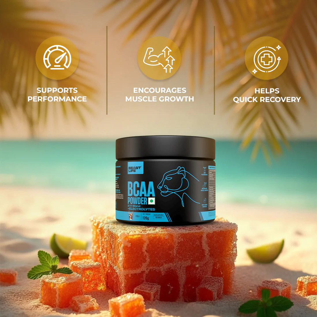 Cola Fizz BCAA with Electrolytes | 120g - Image 4