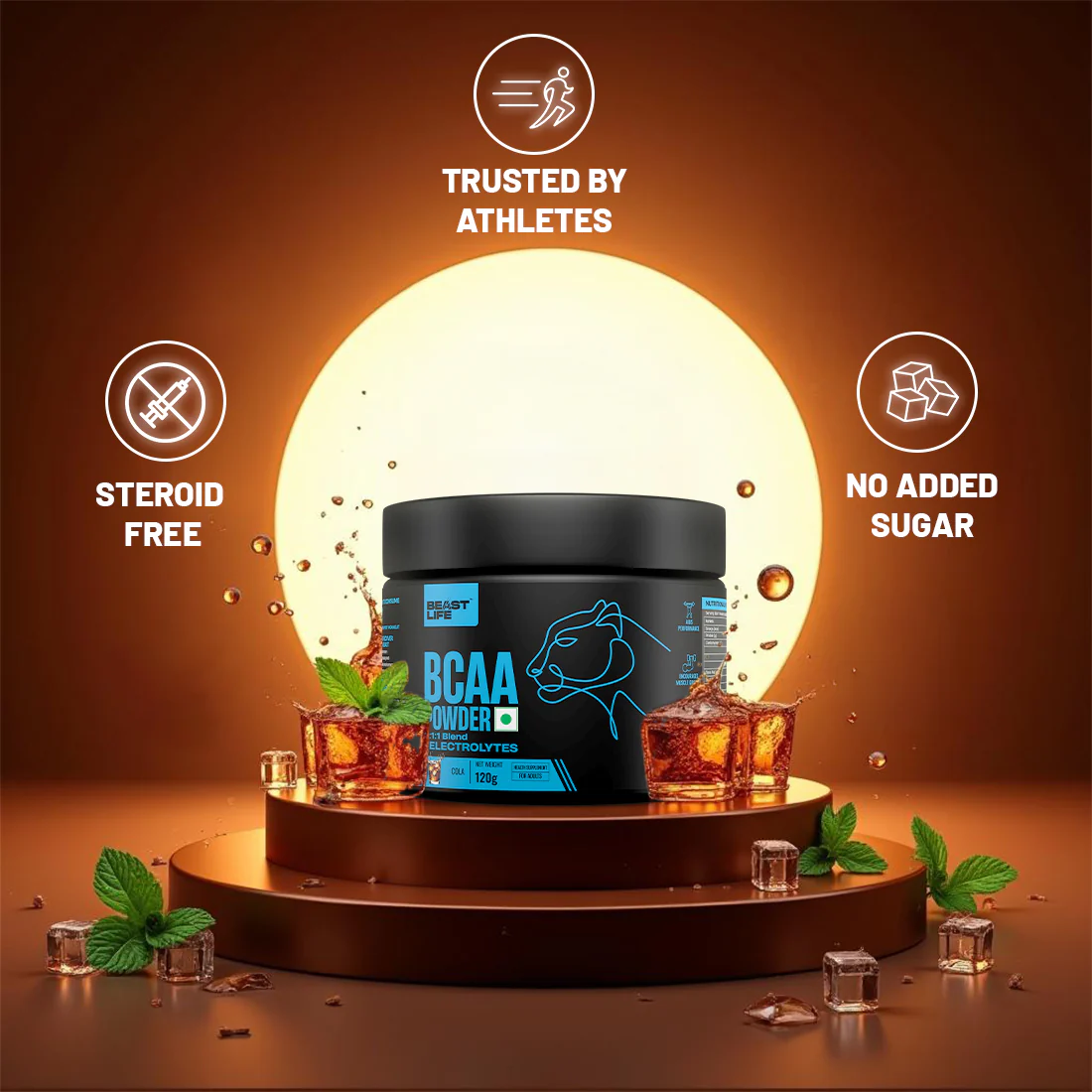 Cola Fizz BCAA with Electrolytes | 120g - Image 5