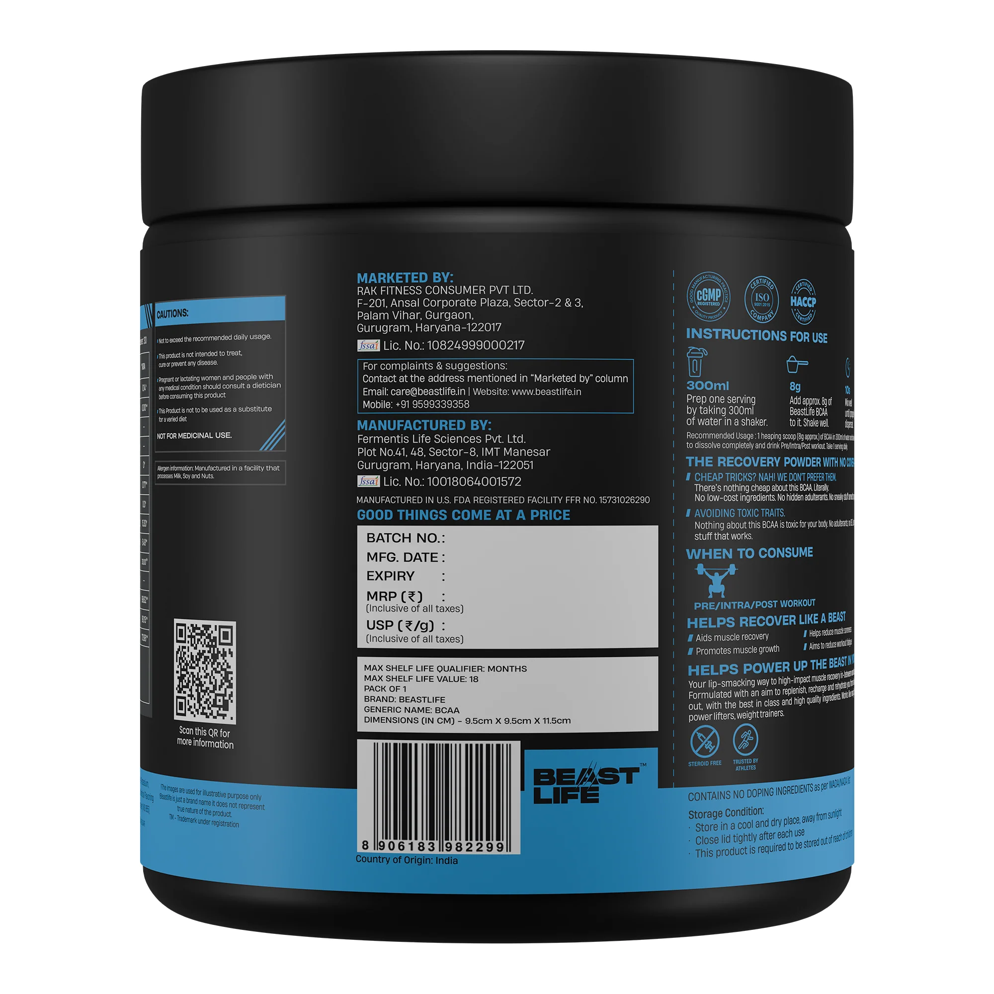 Kachha Aaam BCAA with Electrolytes | 240g - Image 8