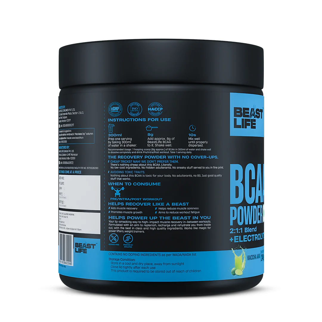Kachha Aaam BCAA with Electrolytes | 240g - Image 9
