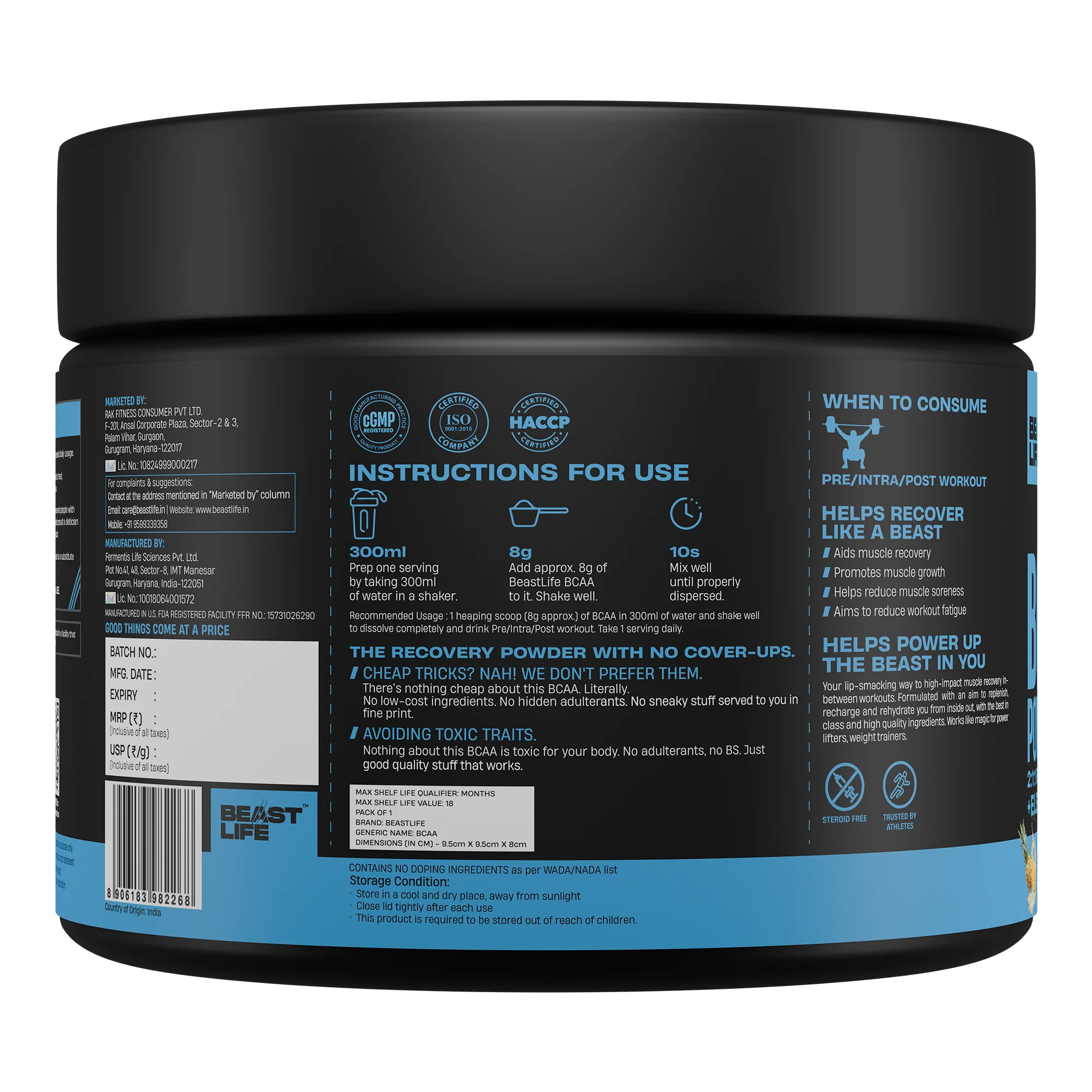 Pineapple BCAA with Electrolytes | 120g - Image 7