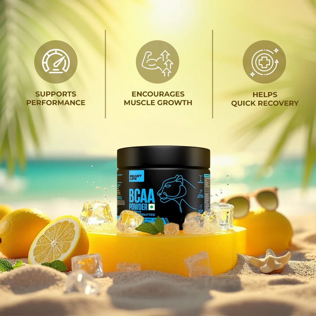 Shikanji BCAA with Electrolytes | 120g - Image 4