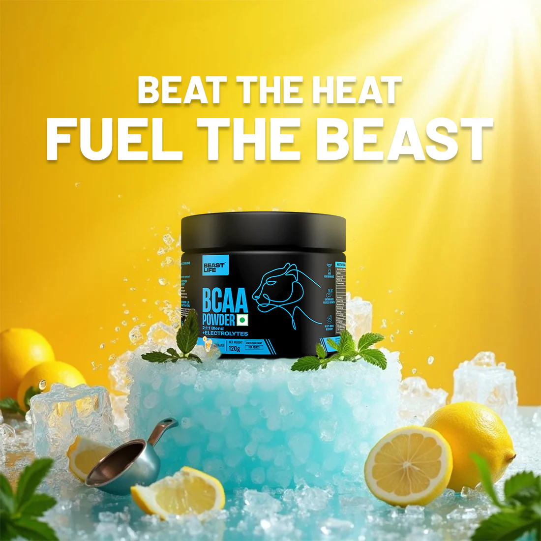 Shikanji BCAA with Electrolytes | 120g - Image 6