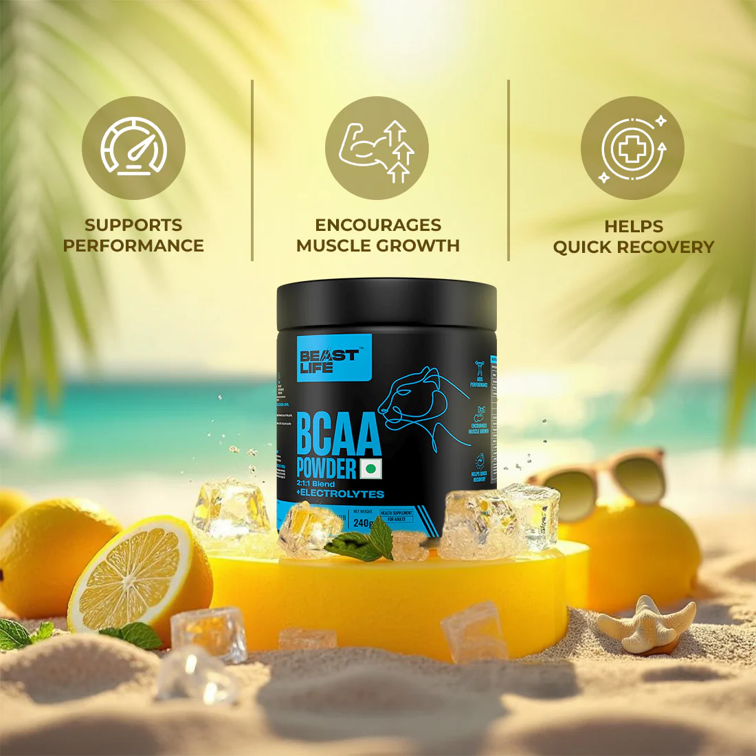 Shikanji BCAA with Electrolytes | 240 g - Image 4