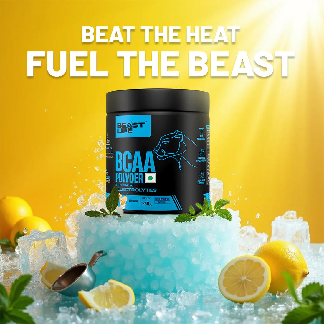 Shikanji BCAA with Electrolytes | 240 g - Image 6