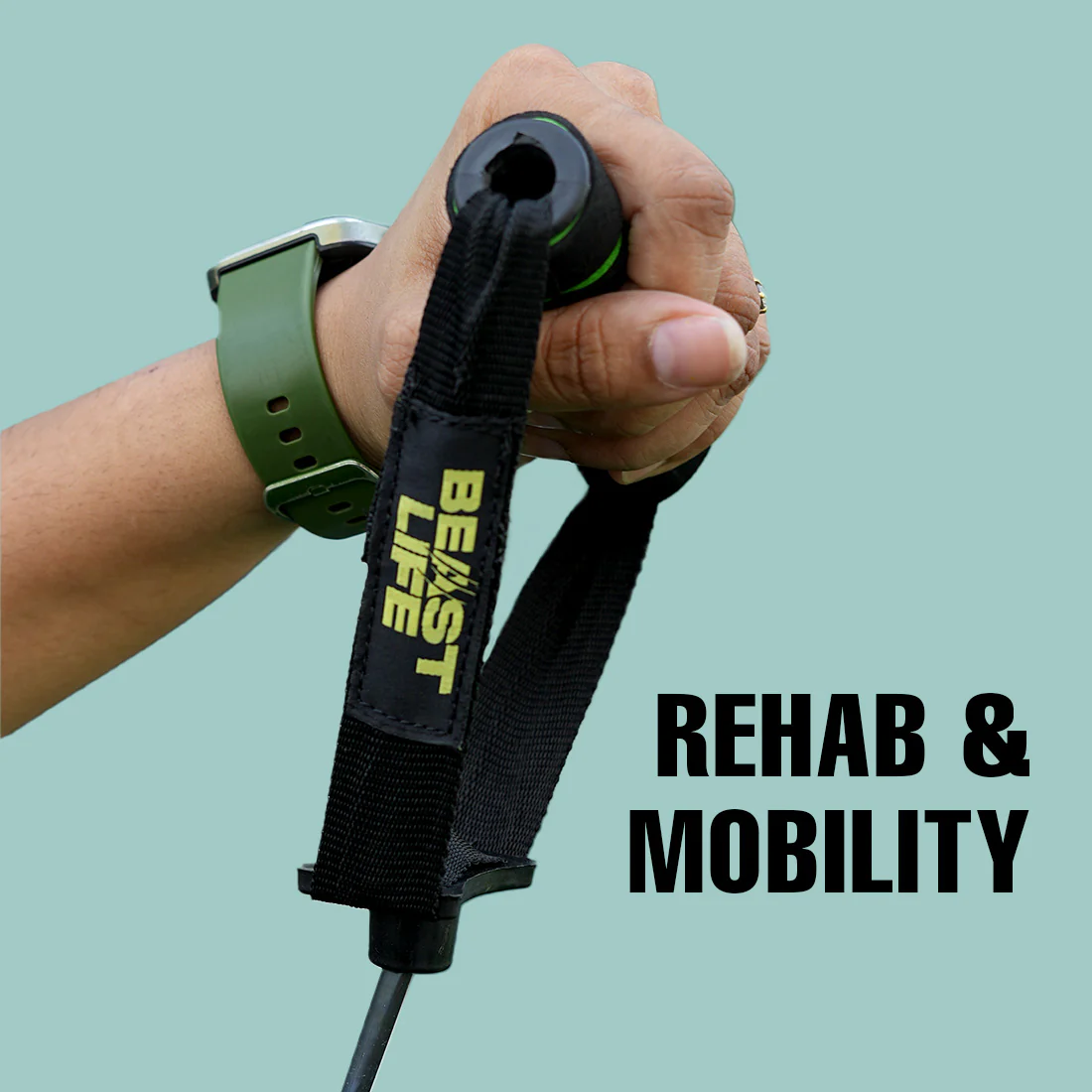 BeastLife Resistance Tube with Handles & Door Anchor - Image 3