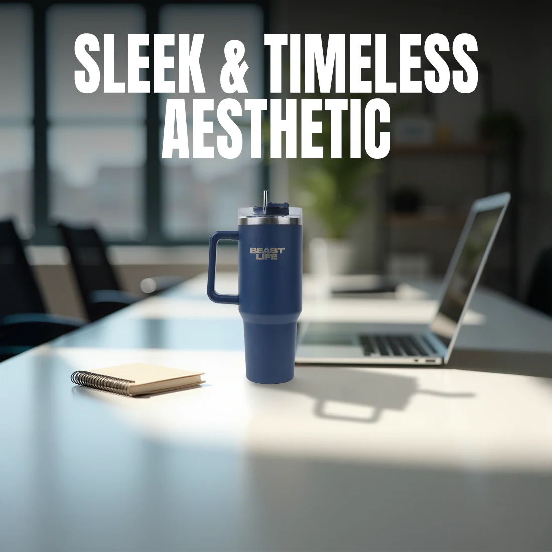 Beast Life Tumbler | Navy Blue | 1.2 L - Image 3