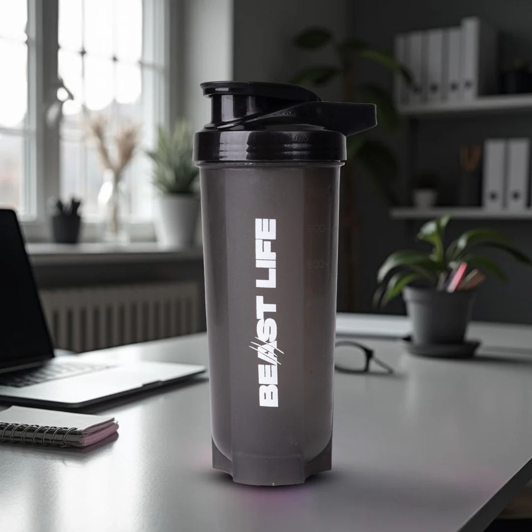 Beastlife Classic Gym Shaker Bottle | Black | 750 ml - Image 4