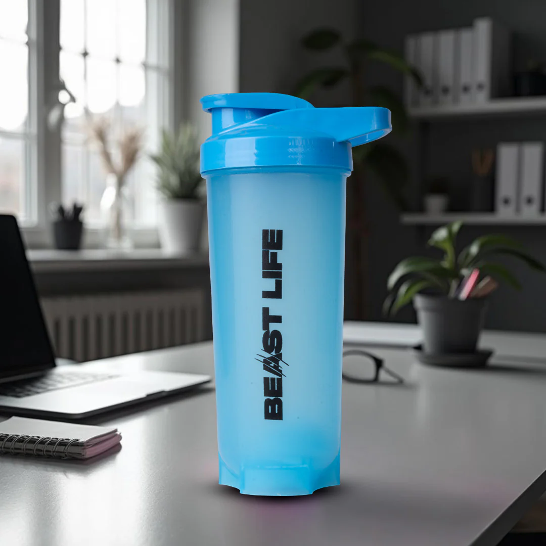 Beastlife Classic Gym Shaker Bottle | Blue | 750 ml - Image 4