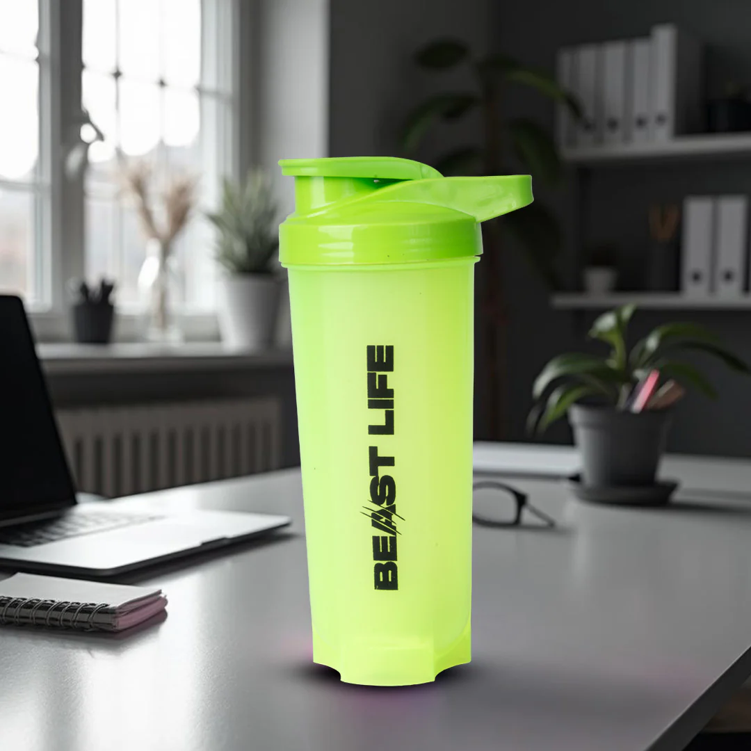 Beastlife Classic Gym Shaker Bottle | Neon | 750 ml - Image 4