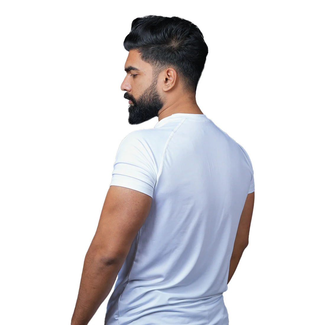 BeastLife Dryfit Flexifit Tee | White - Image 4
