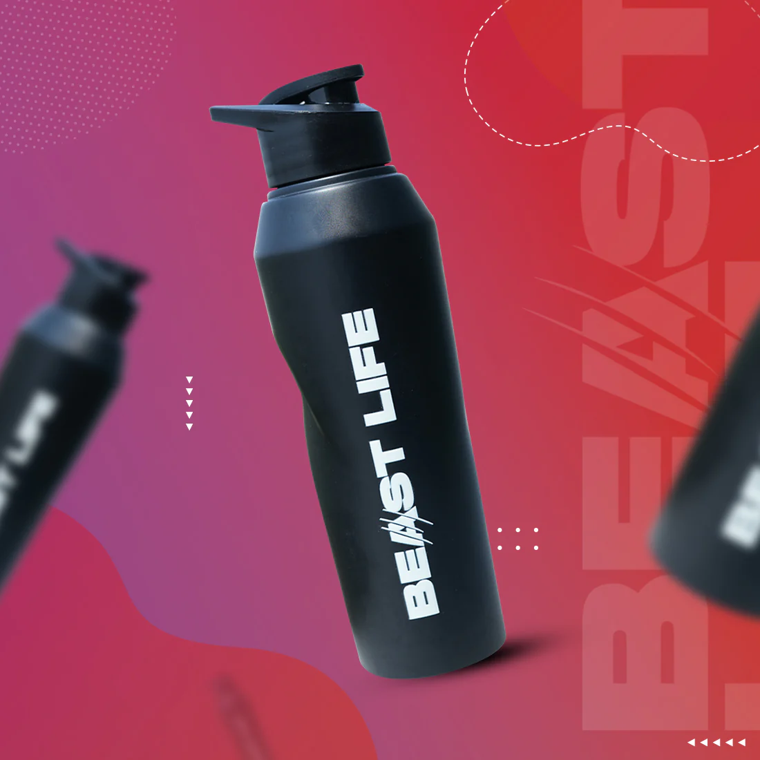 BeastLife OG Stainless Steel Sipper | 900 ml - Image 3