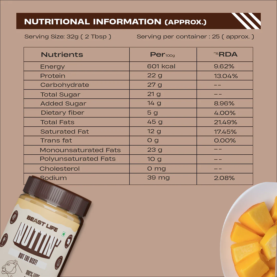 Peanut Butter | Creamy Mango | 800 g - Image 7