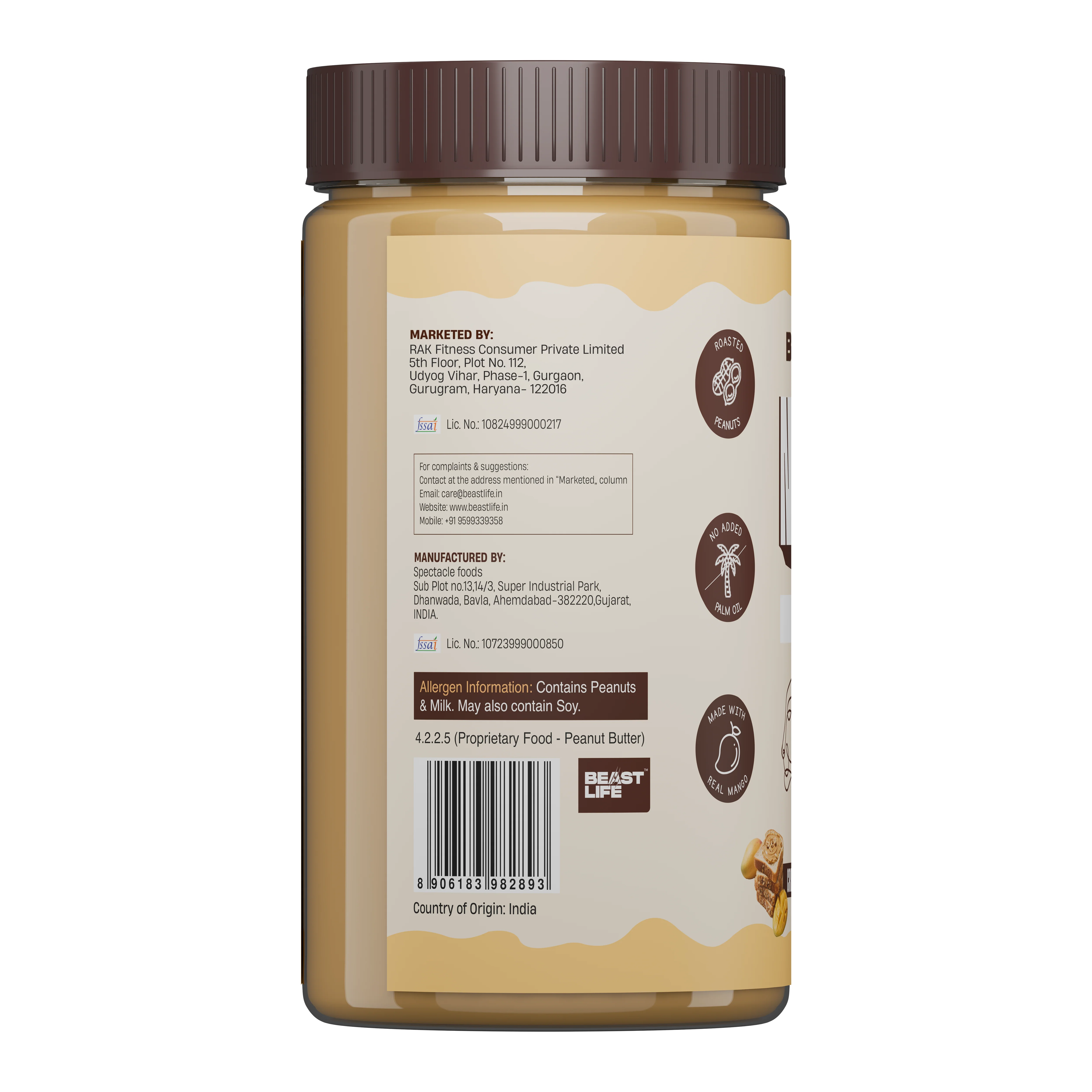 Peanut Butter | Creamy Mango | 800 g - Image 8