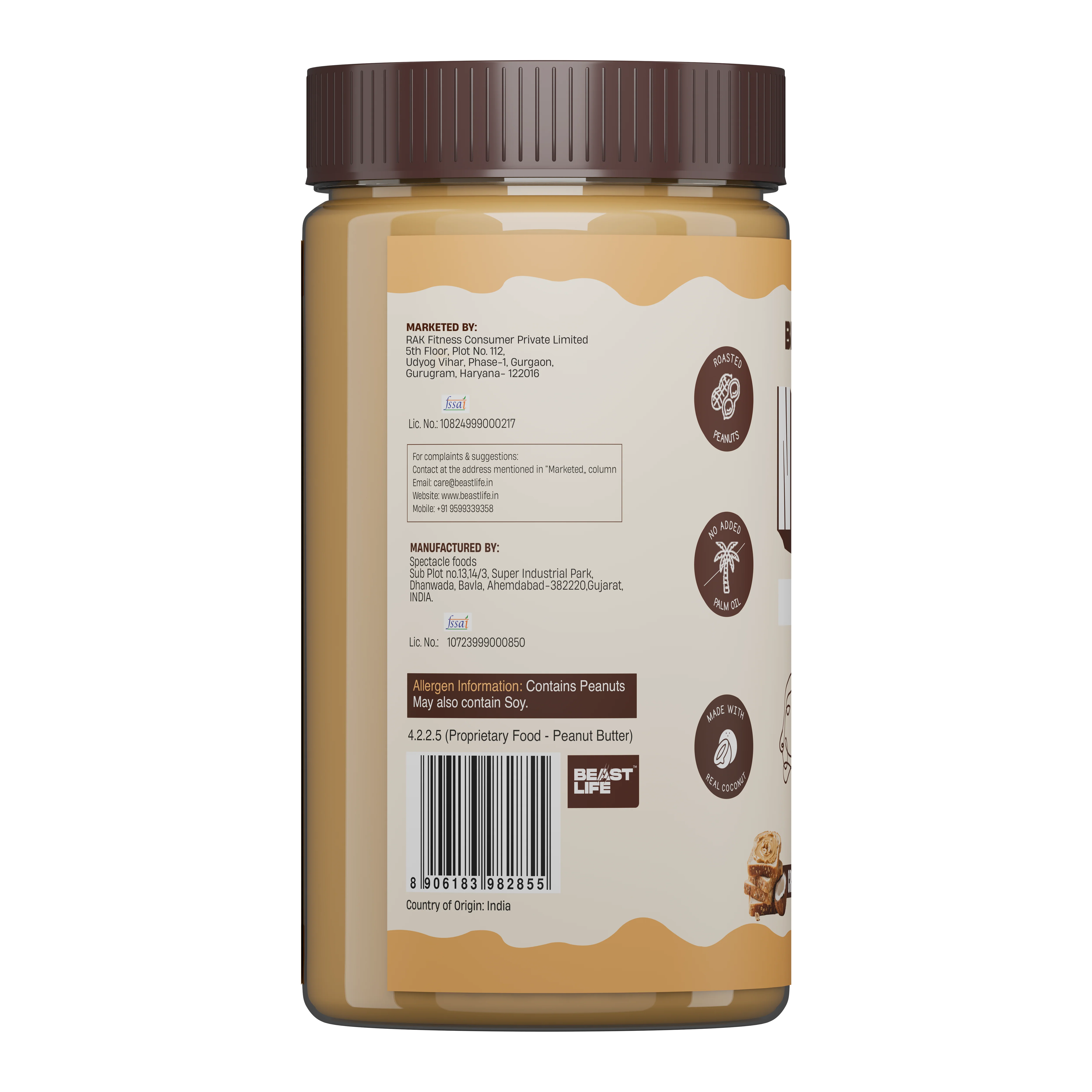 Peanut Butter | Crunchy Coconut | 800 g - Image 9