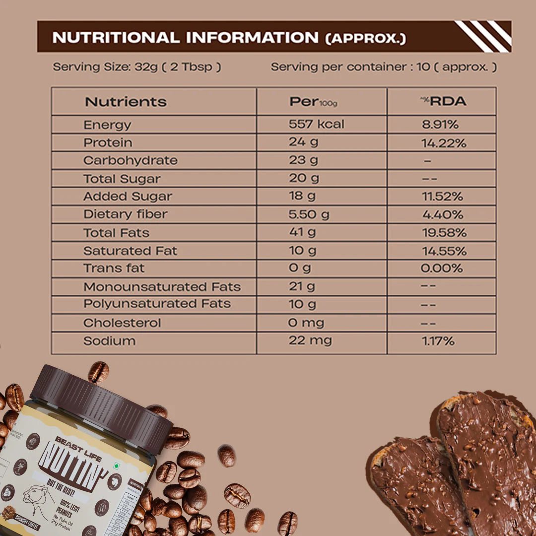 Peanut Butter | Crunchy Coffee | 350 g - Image 9
