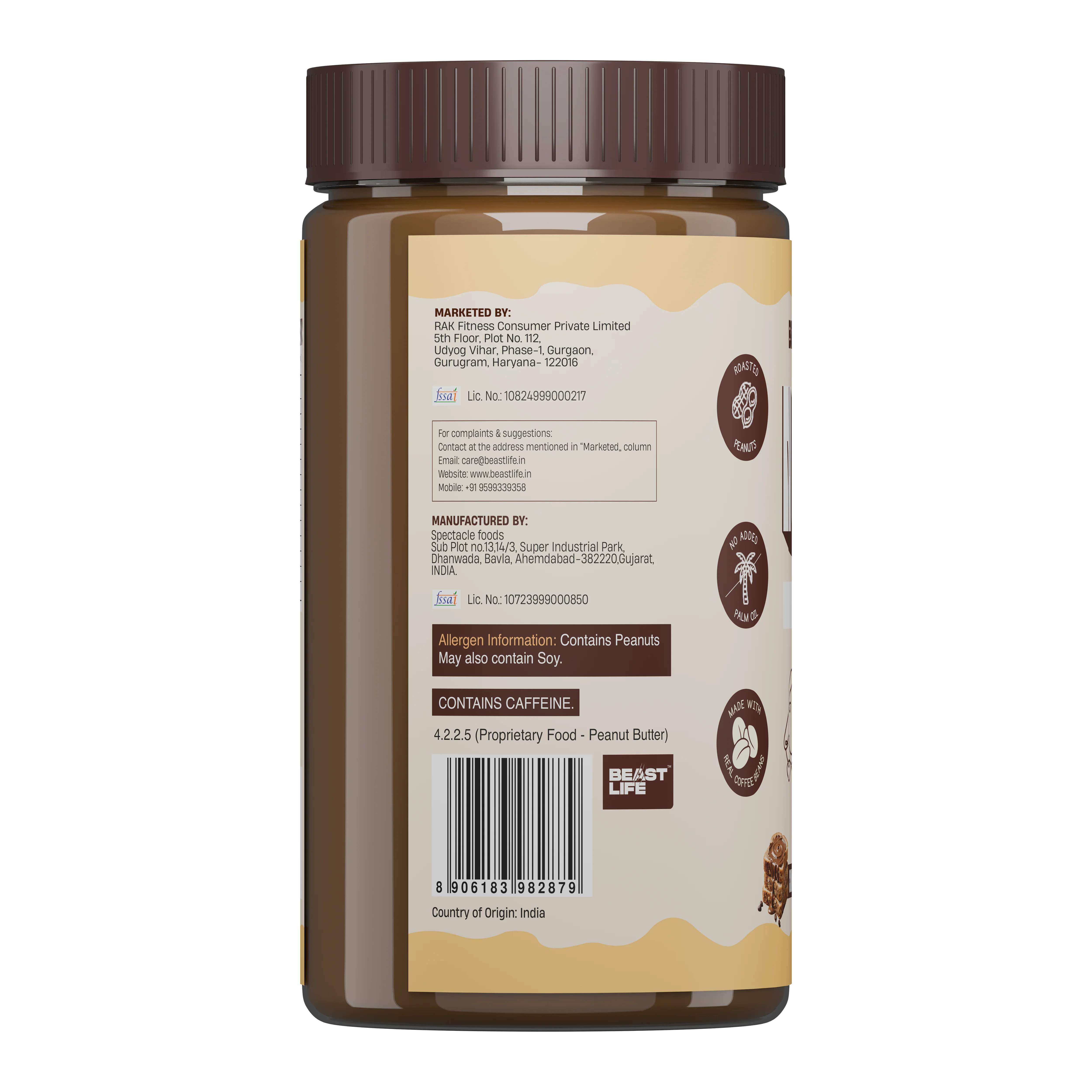 Peanut Butter | Crunchy Coffee | 800 g - Image 9