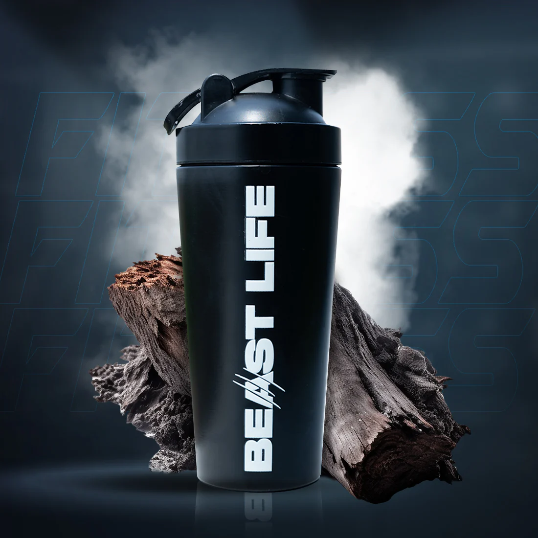 BeastLife Premium Metal Gym Shaker | 1000ML - Image 3