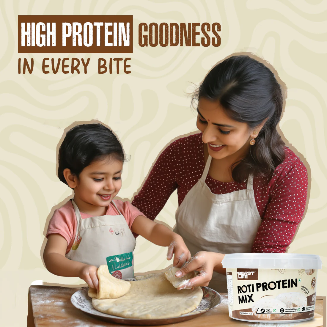 ROTI Protein Mix | ROTI 2.0 | 1 kg - Image 6