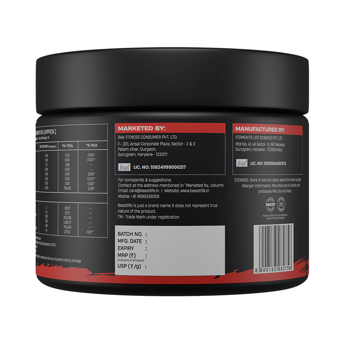 Beastmode Preworkout | Fruit Punch | New Formulation - Image 11