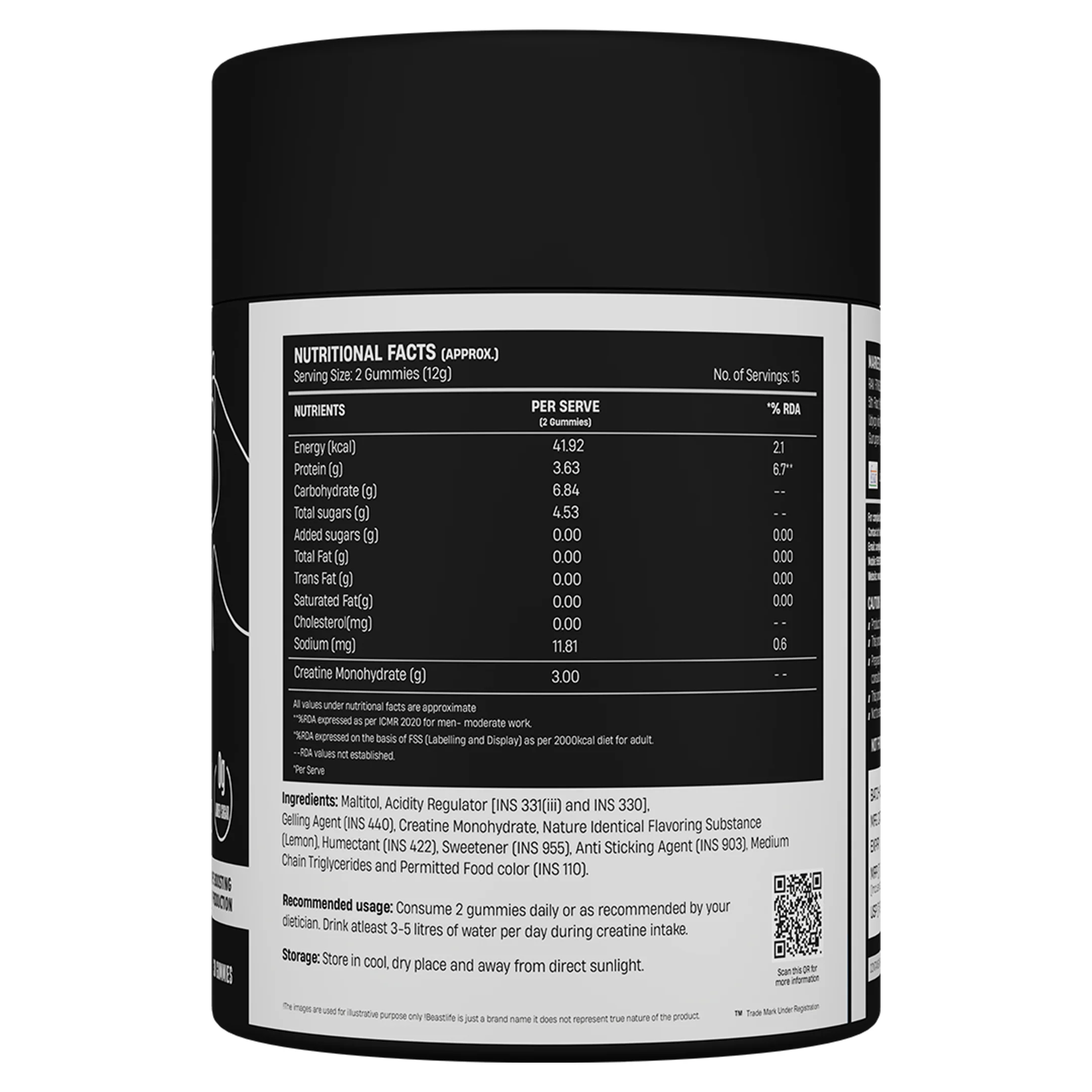 Creatine Gummies | Lemon | 30 N - Image 10
