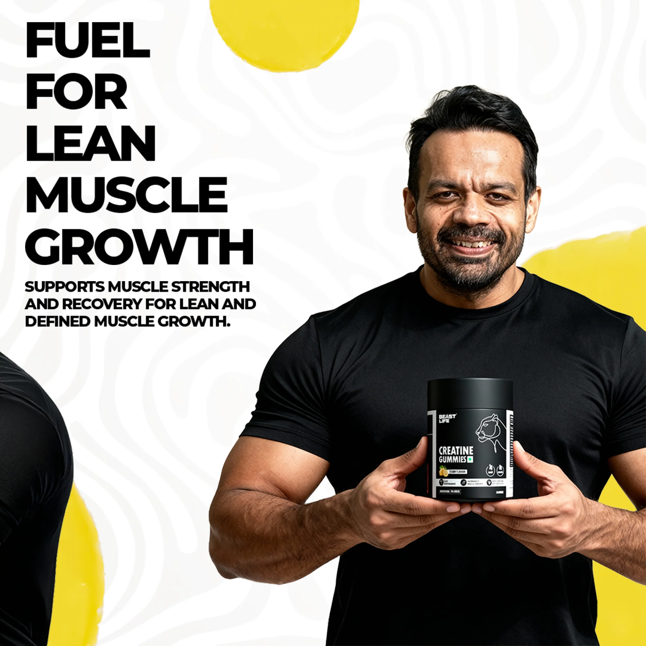 Creatine Gummies | Lemon | 30 N - Image 2