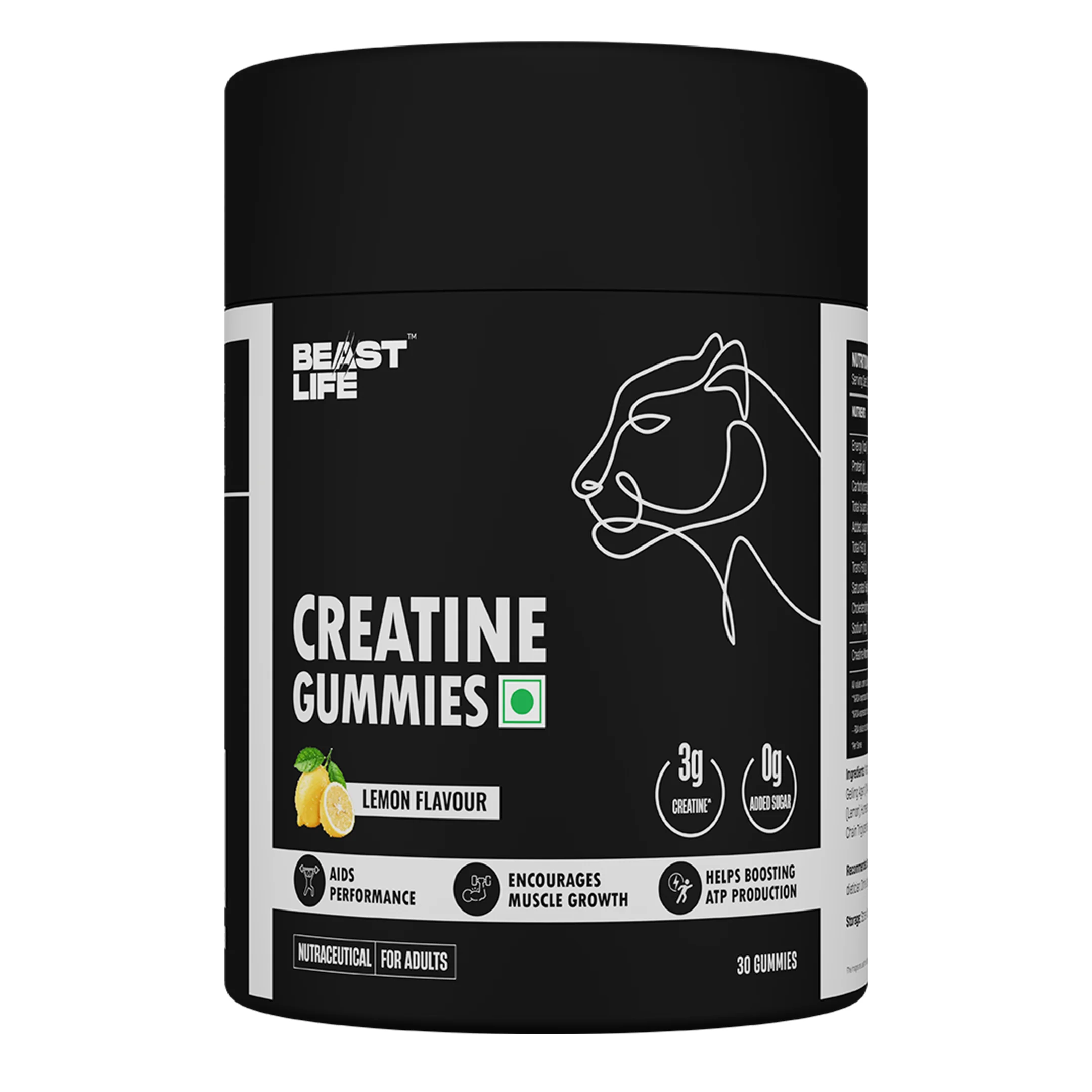 Creatine Gummies | Lemon | 30 N - Image 8