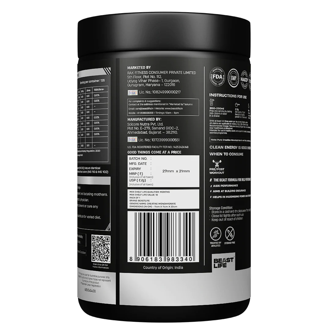 Creatine Monohydrate | Tropical Tango | 500 g - Image 10
