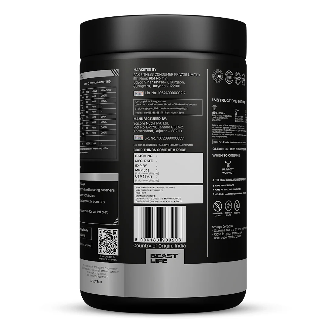 Super Micronized Creatine Monohydrate | 500 g - Image 9
