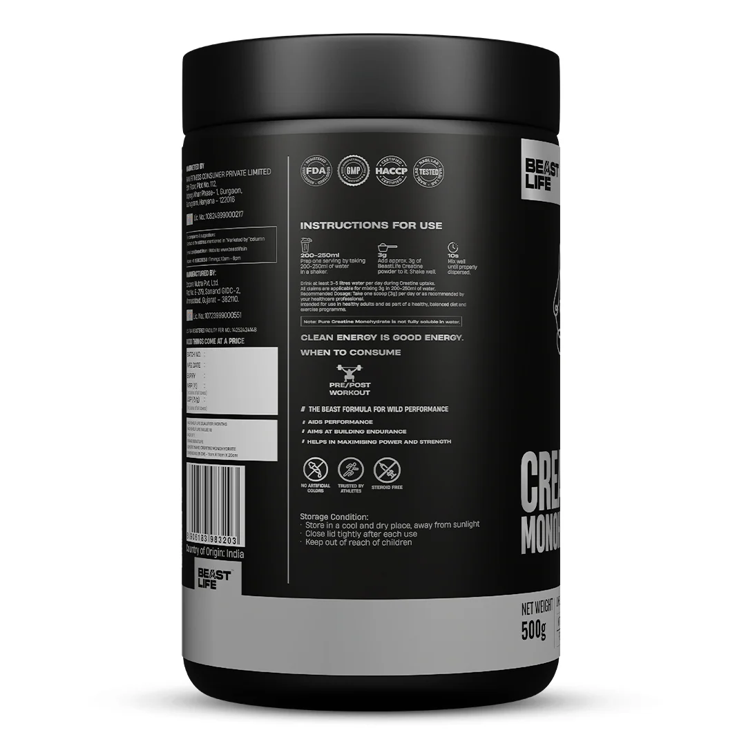 Super Micronized Creatine Monohydrate | 500 g - Image 8