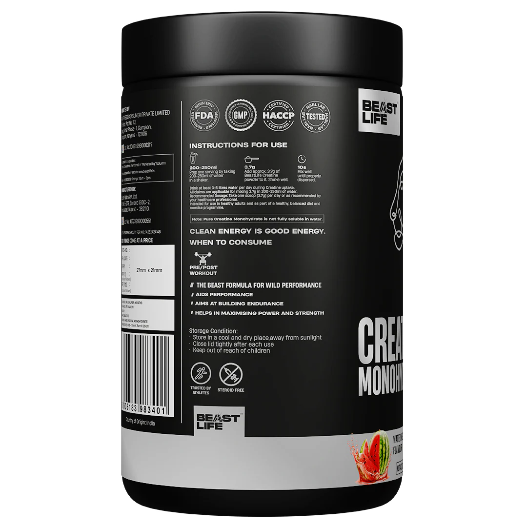 Creatine Monohydrate | Watermelon | 500 g - Image 9