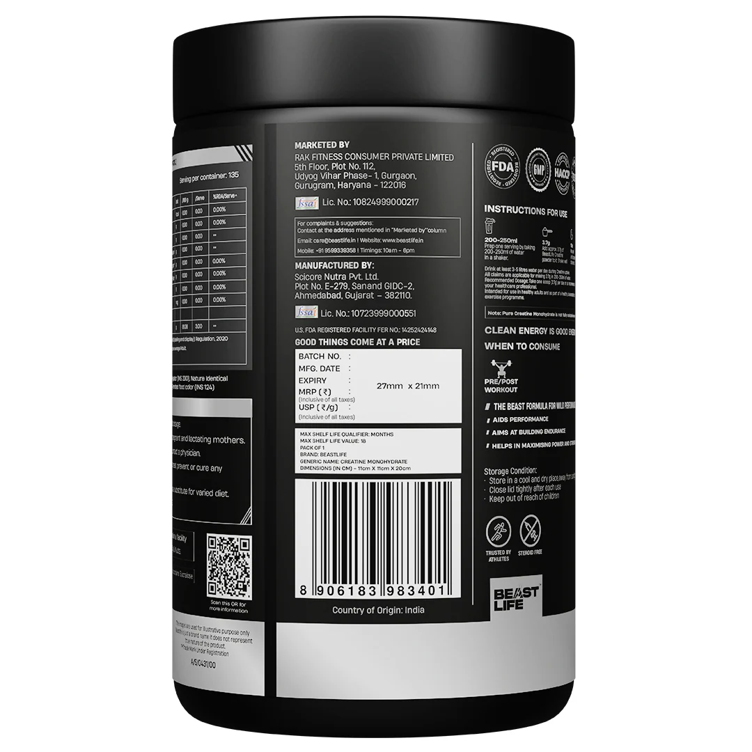 Creatine Monohydrate | Watermelon | 500 g - Image 10