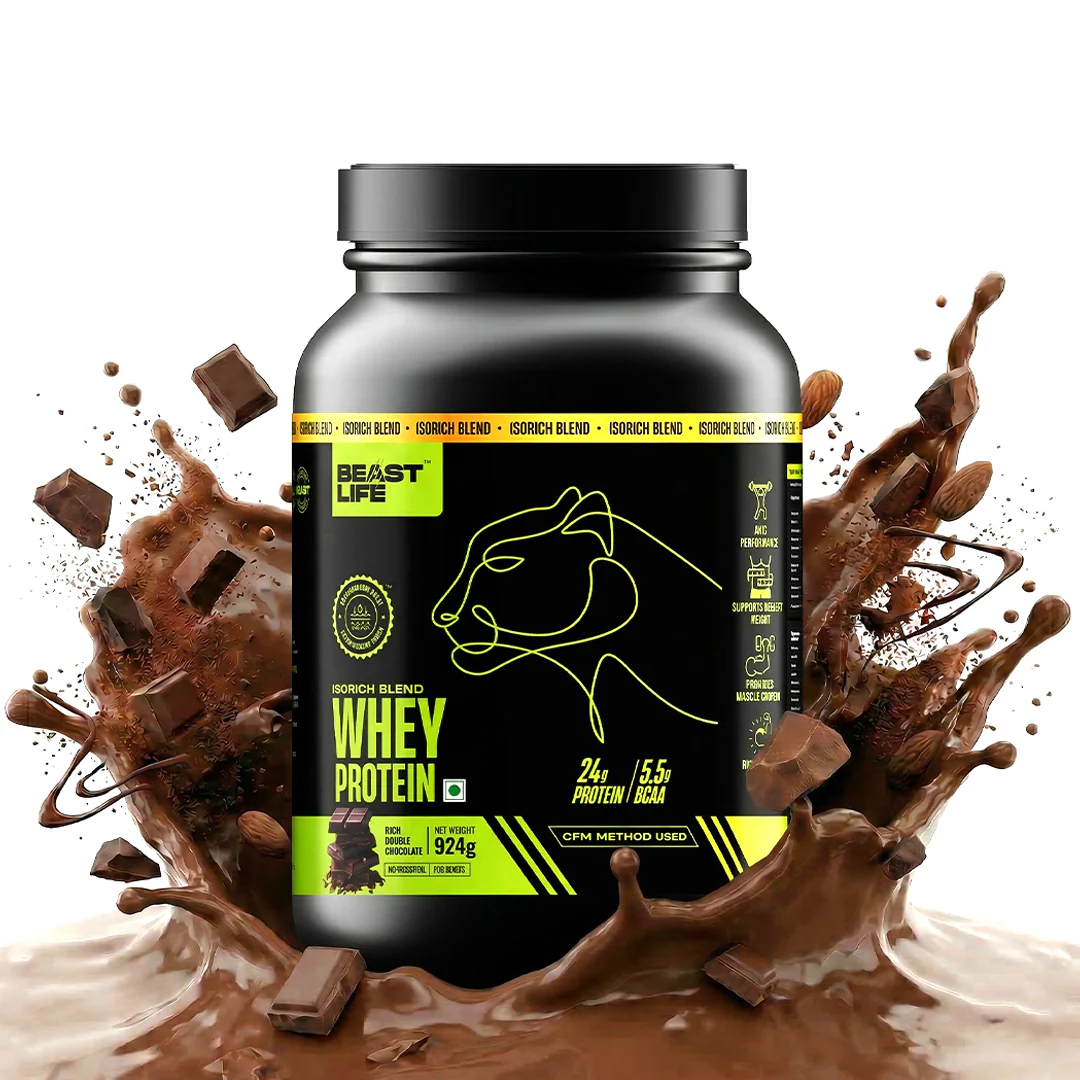 Combo pack | Creatine Nano 400 | Shikanji | 115 g + Isorich blend whey protein | Rich Double Chocolate | 924 g - Image 3