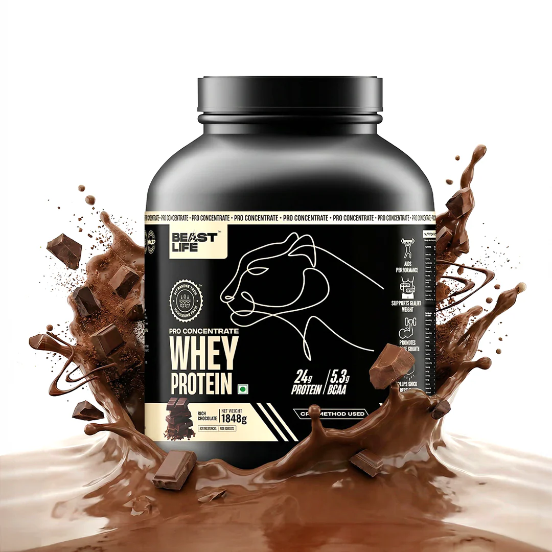 Combo pack | Creatine Nano 400 | Shikanji | 305 g + Pro concentrate whey protein | Rich chocolate | 1.848 kg - Image 3