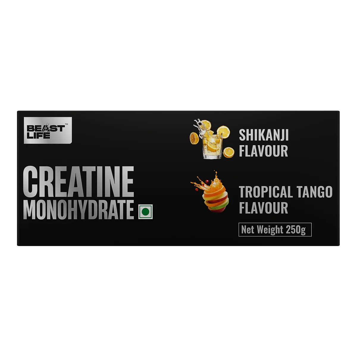 Refresh & Rage Duo | Double Creatine Monohydrate Flavour Pack | Shikanji & Tropical Tango | 125 g Each - Image 8
