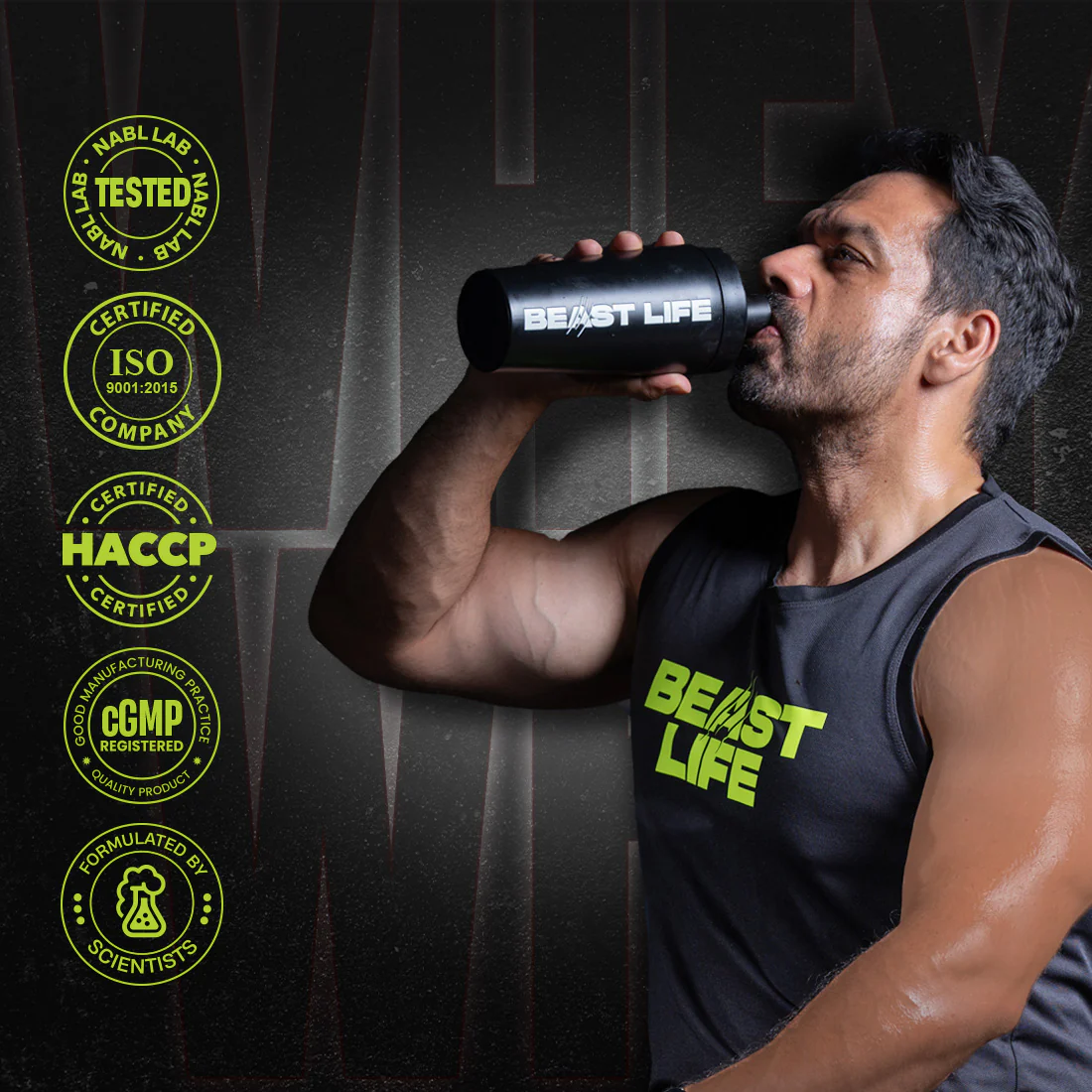 Isorich Blend Whey Protein with Ultrasorb Tech | Chocolate | Free Gym Bag and Shaker | 3.696 kg - Image 6