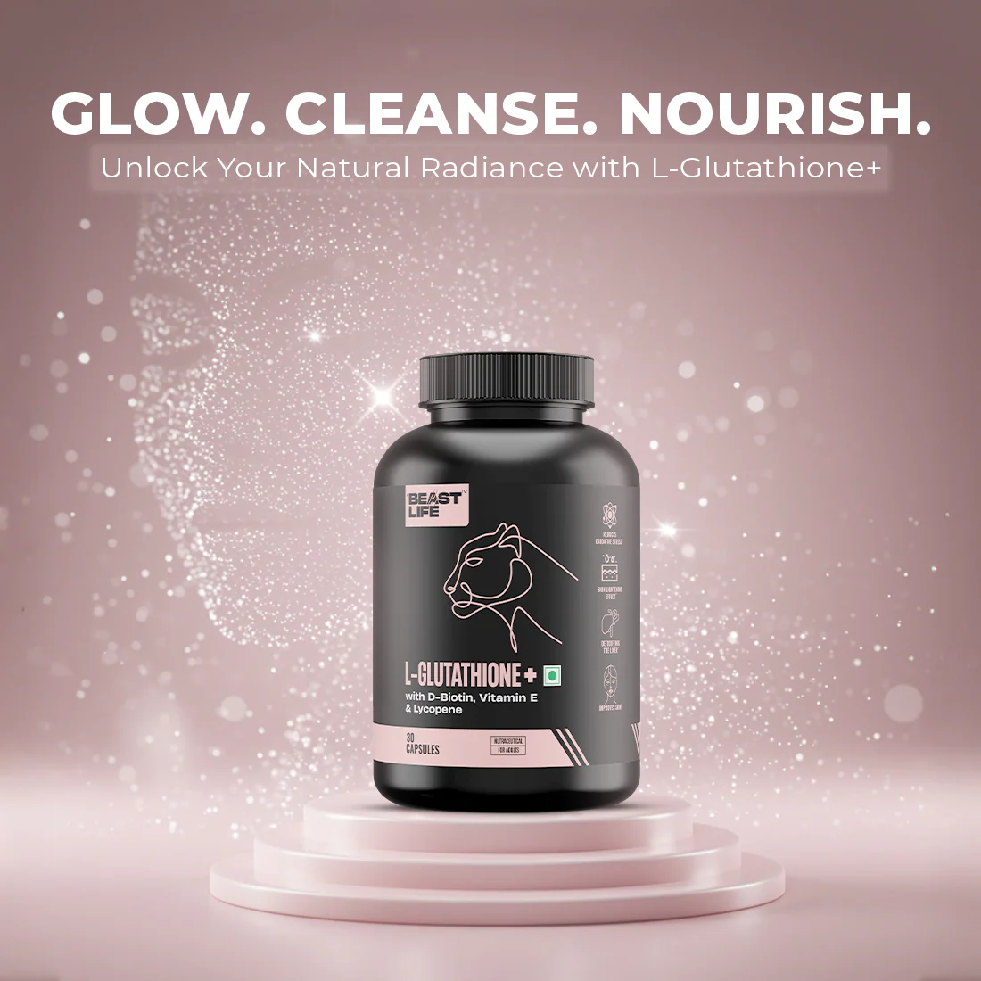 L- GLUTATHIONE+ CAPSULES | 30N - Image 2