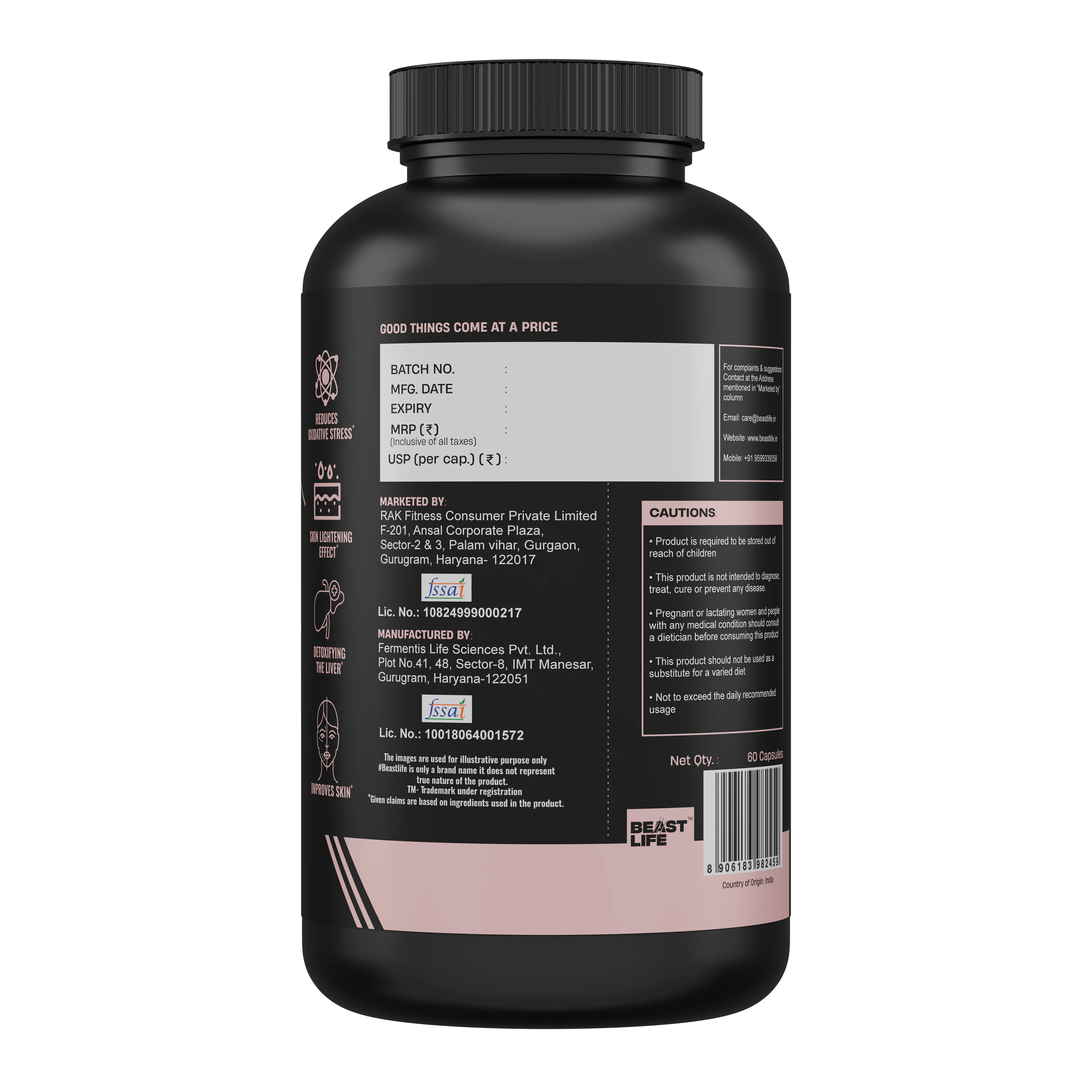 L- GLUTATHIONE+ CAPSULES | 60N - Image 10