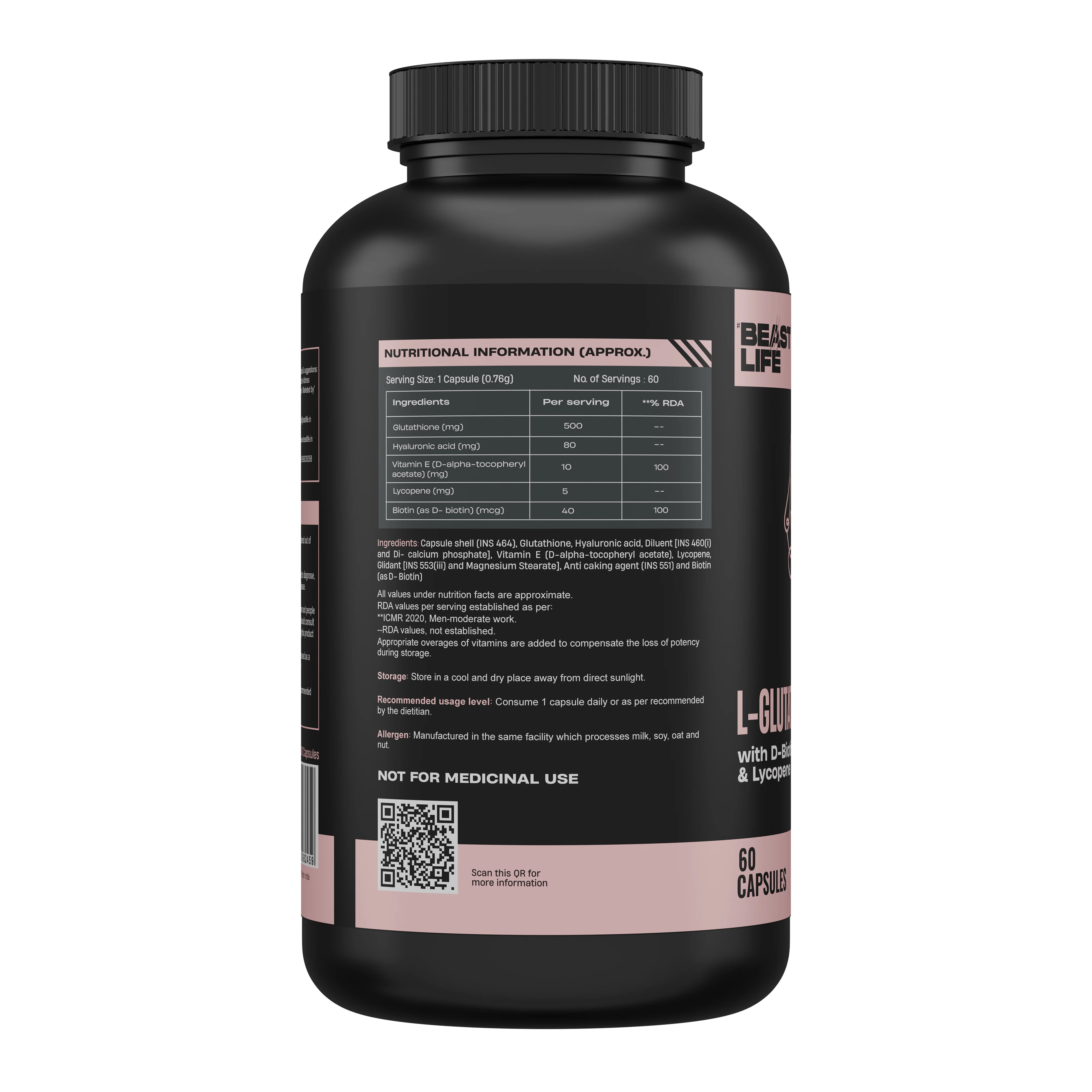 L- GLUTATHIONE+ CAPSULES | 60N - Image 11