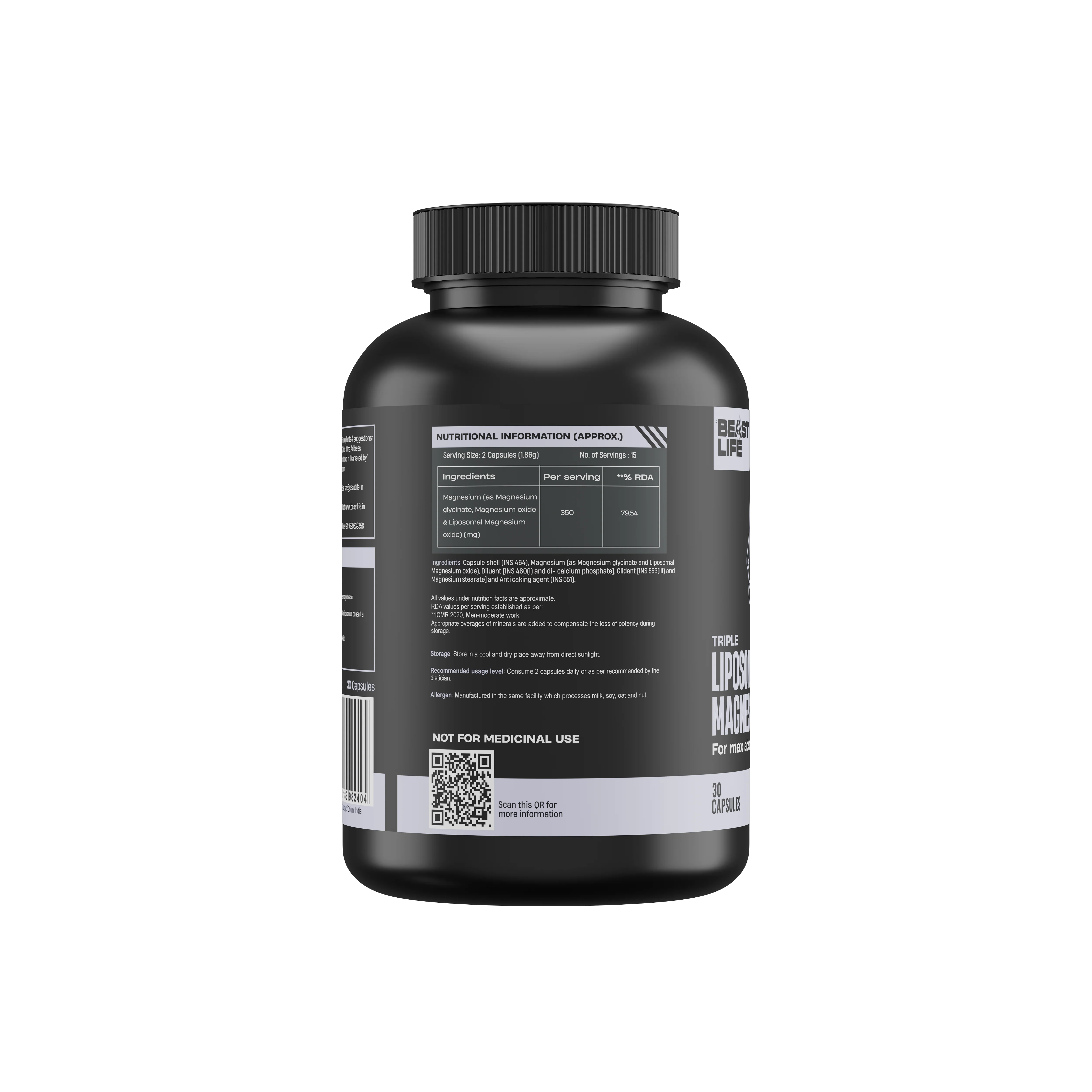 Liposomal Triple Magnesium+ | 90 Day Pack - Image 12
