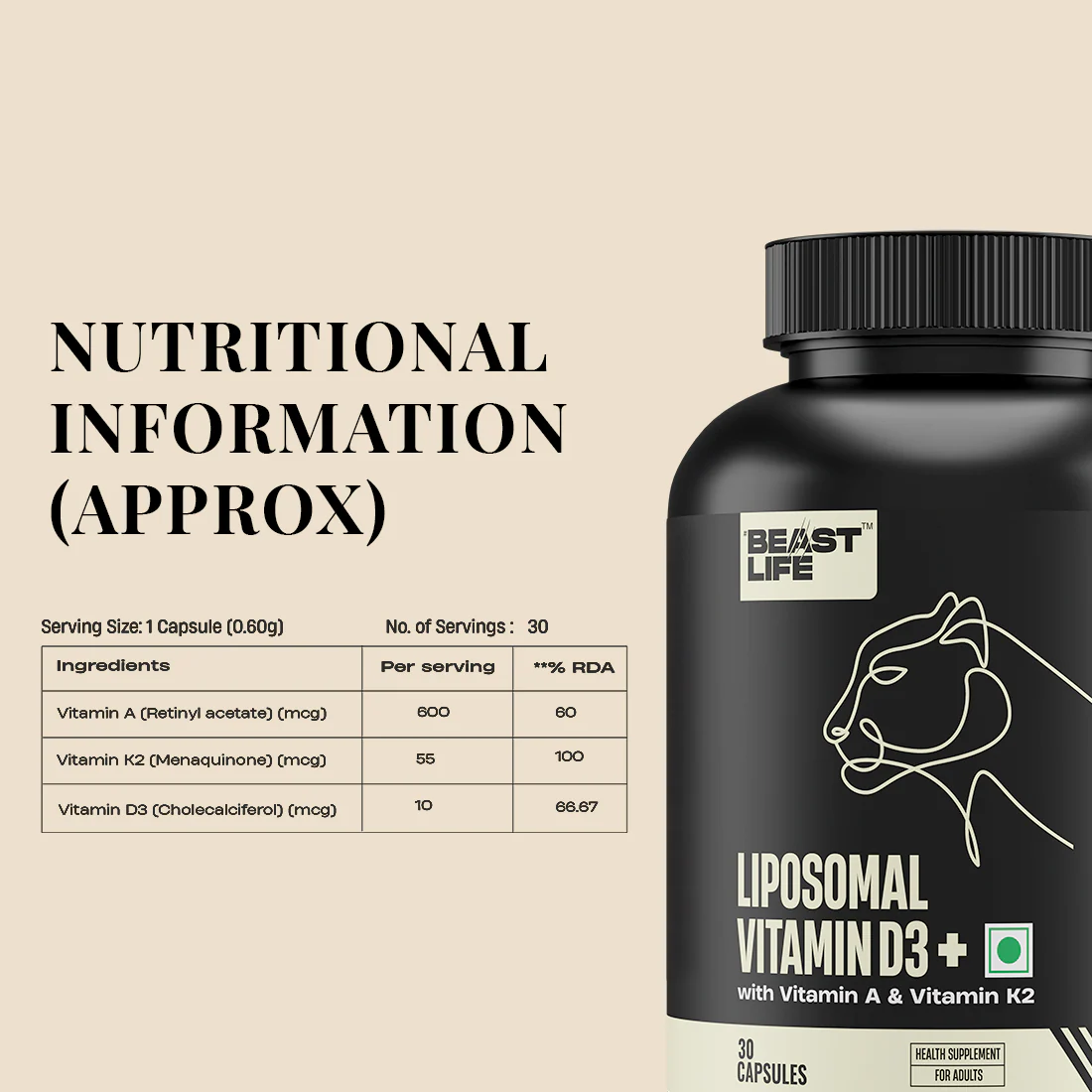 Liposomal Vitamin D3 Capsules | 30 N - Image 7