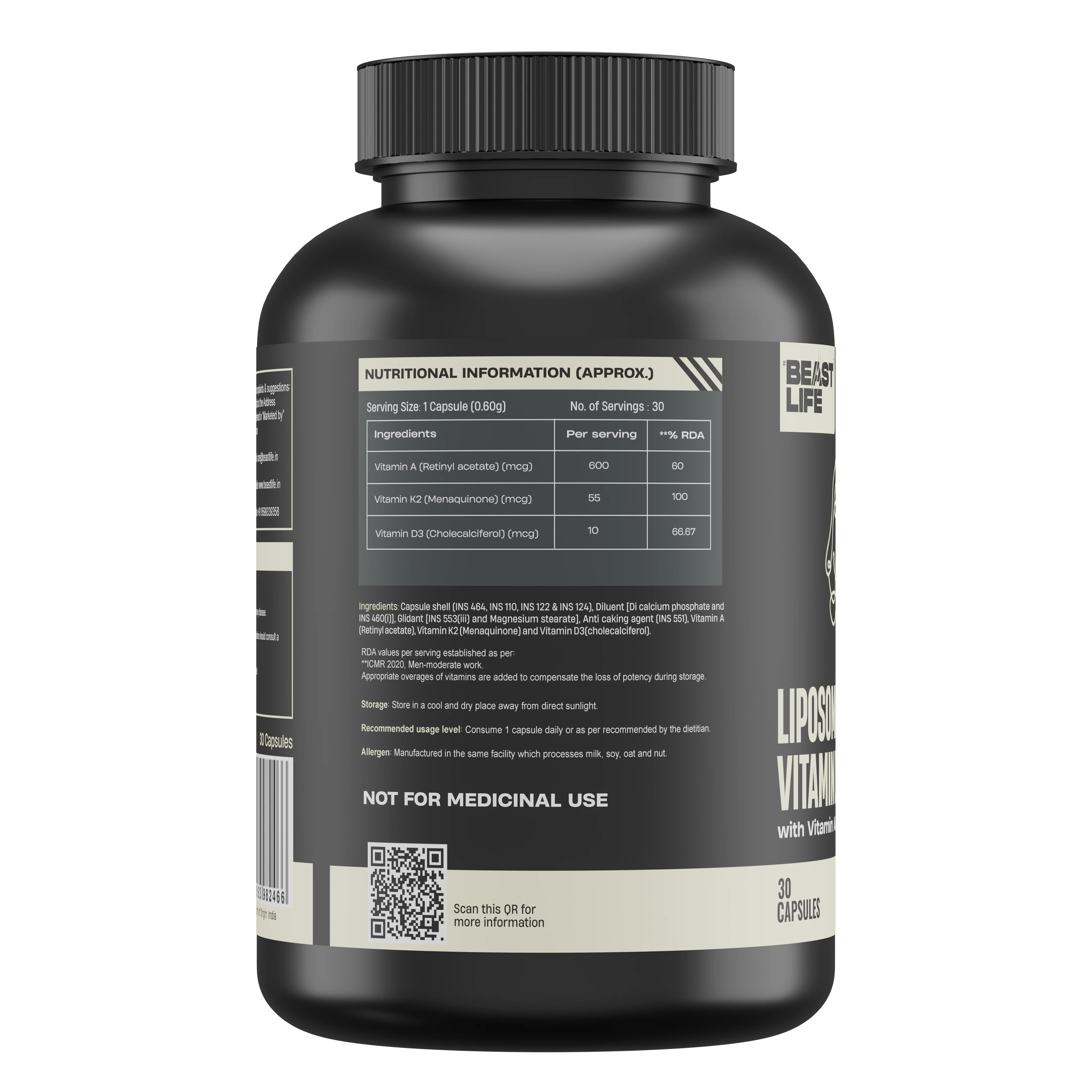 Liposomal Vitamin D3 Capsules | 30 N - Image 8