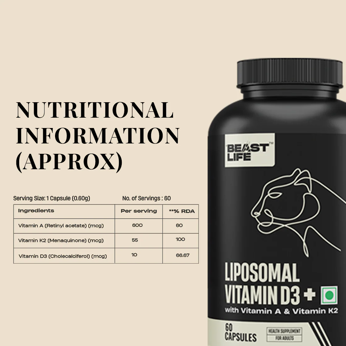 Liposomal Vitamin D3 Capsules | 60 N - Image 7
