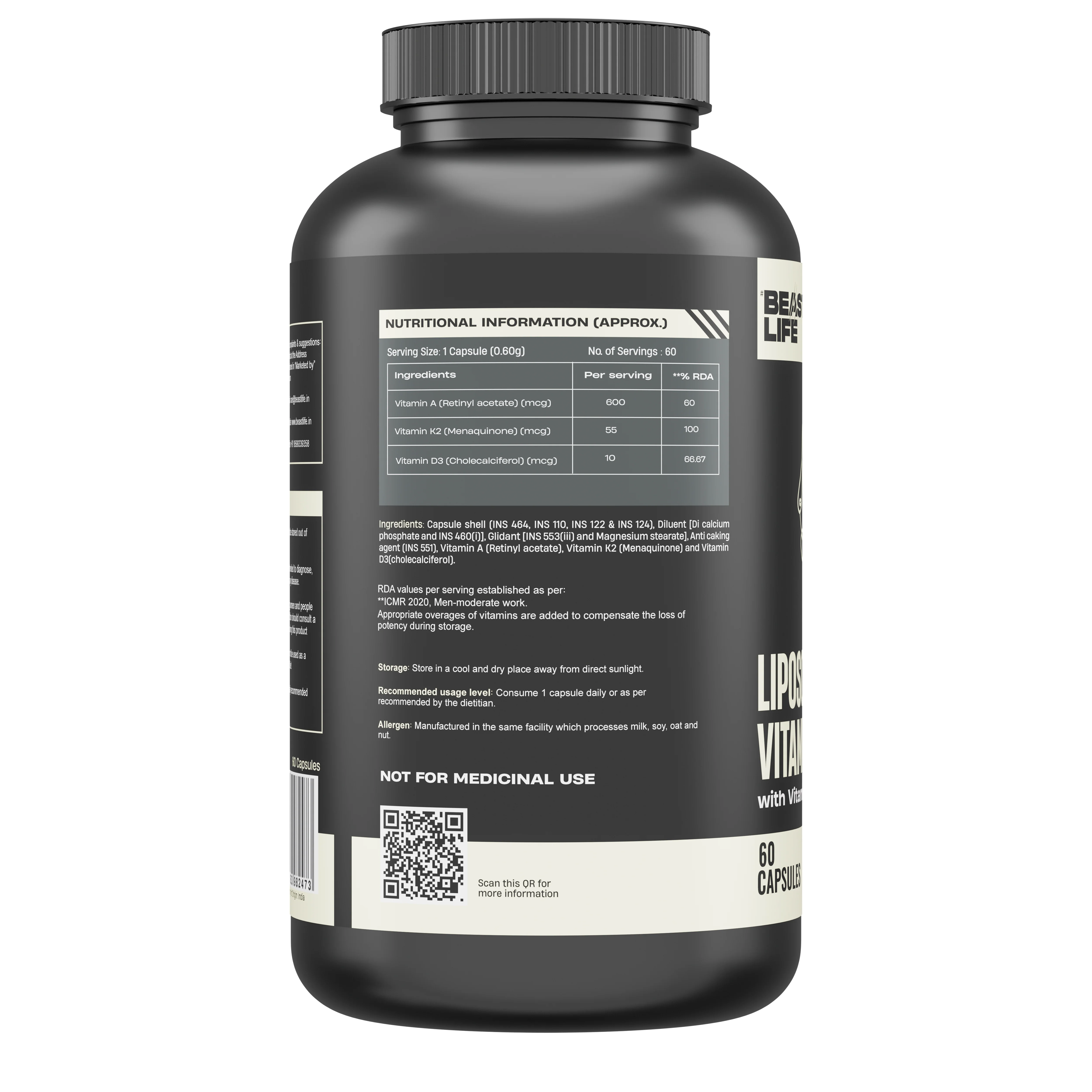 Liposomal Vitamin D3 Capsules | 60 N - Image 8